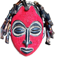 Chokwe Tribe Beaded Mask