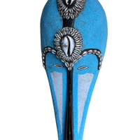 Fang Tribe Beaded Mask