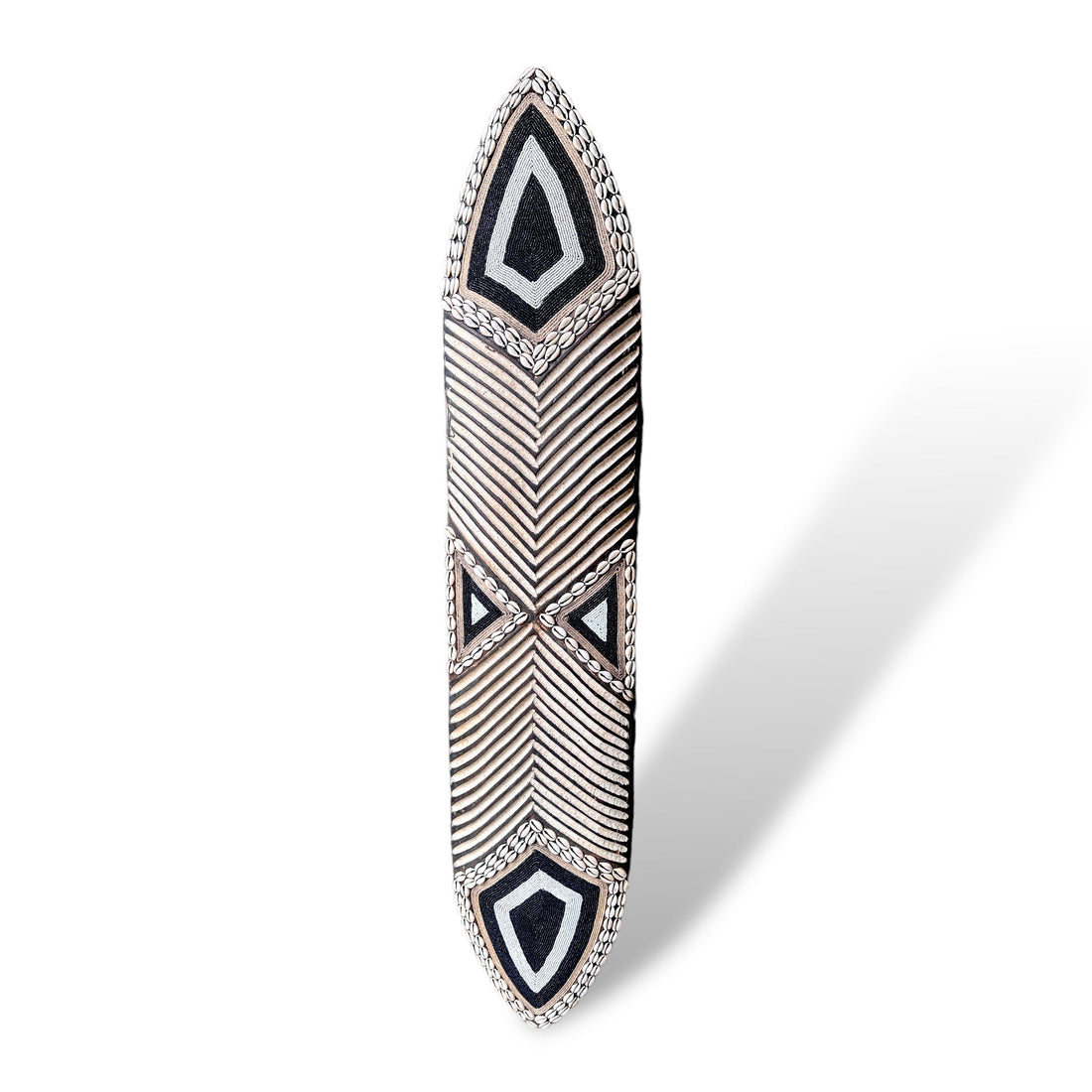 African Beaded King Shield  -  New