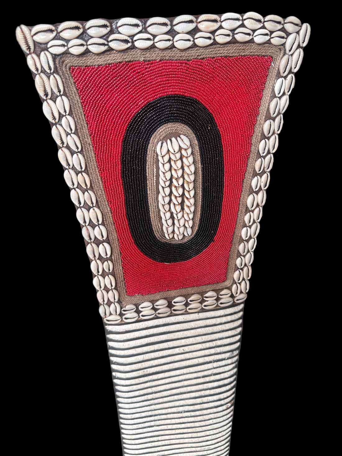 African Beaded King Shield  -  New