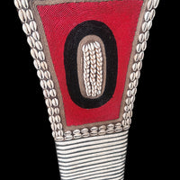 African Beaded King Shield  -  New