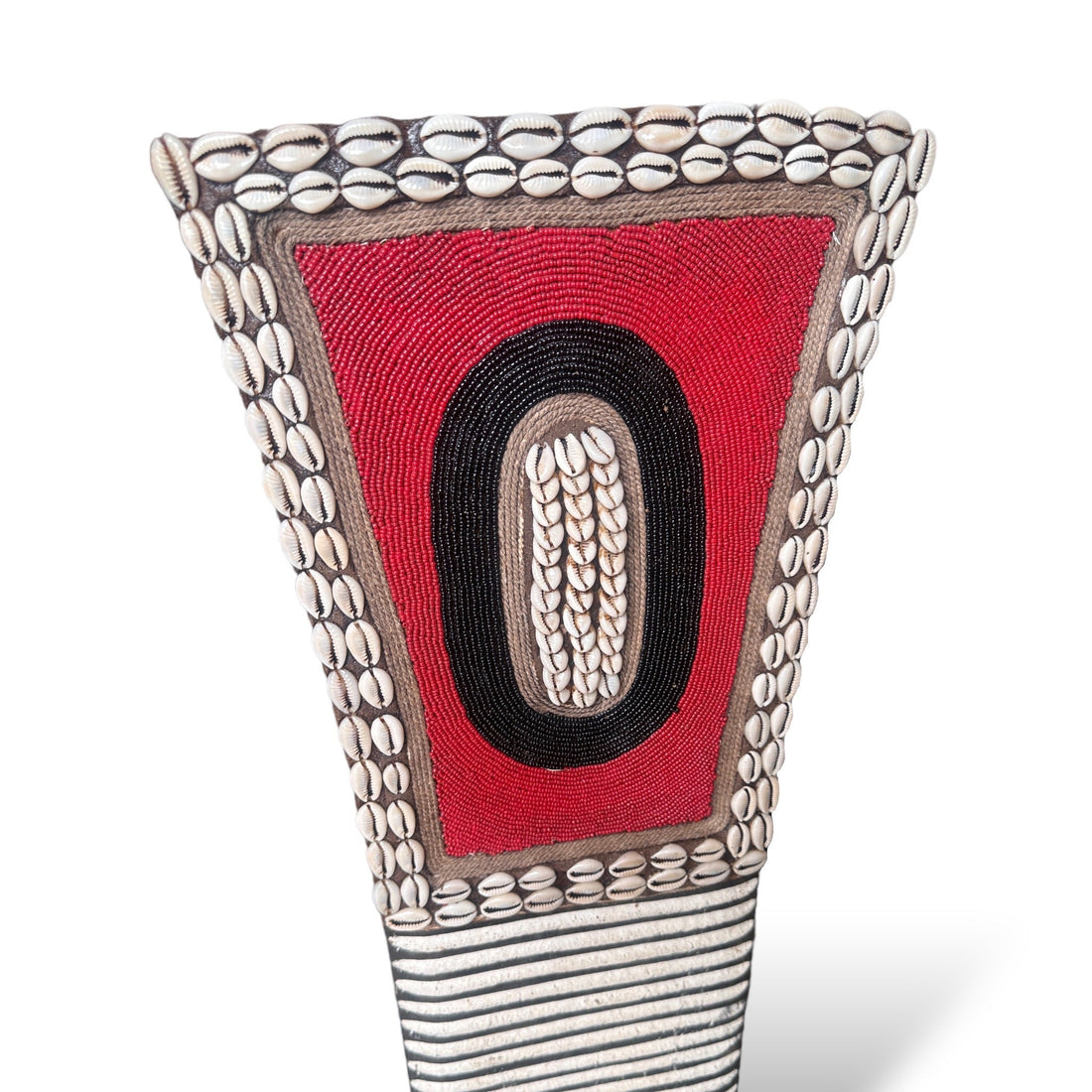 African Beaded King Shield  -  New