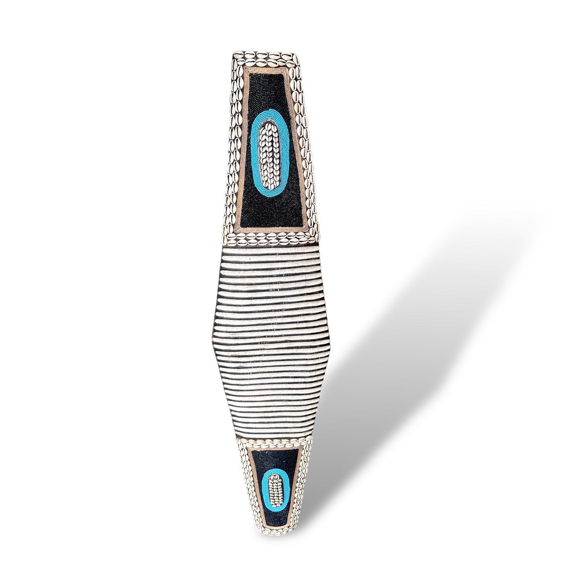 African Beaded King Shield  -  New