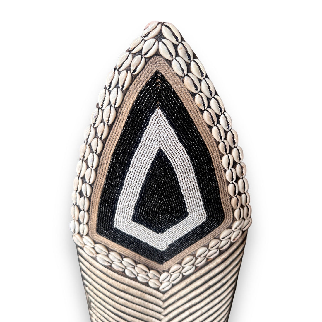 African Beaded King Shield  -  New