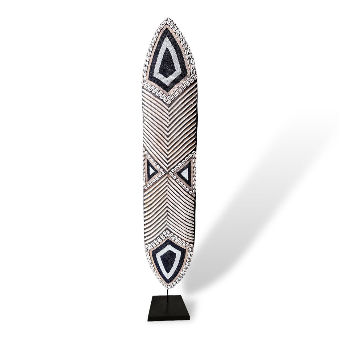 African Beaded King Shield  -  New
