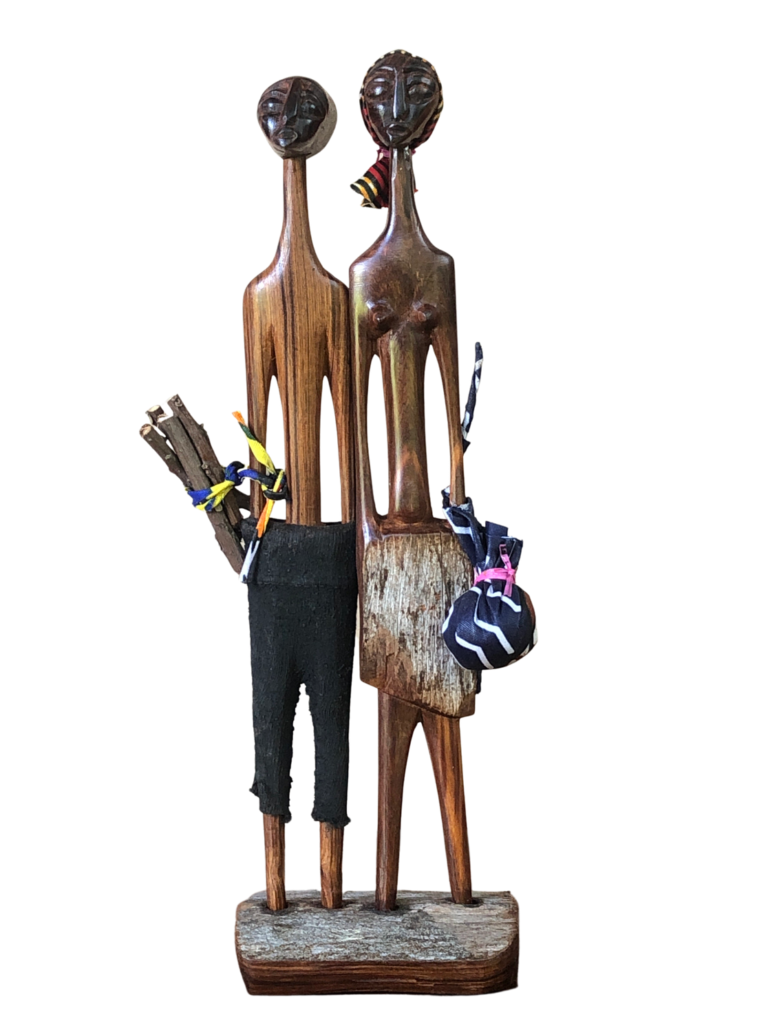 Makonde Mozambican Long Tall Couple