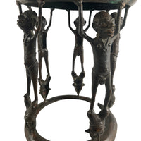 Bamoun Bronze Stool