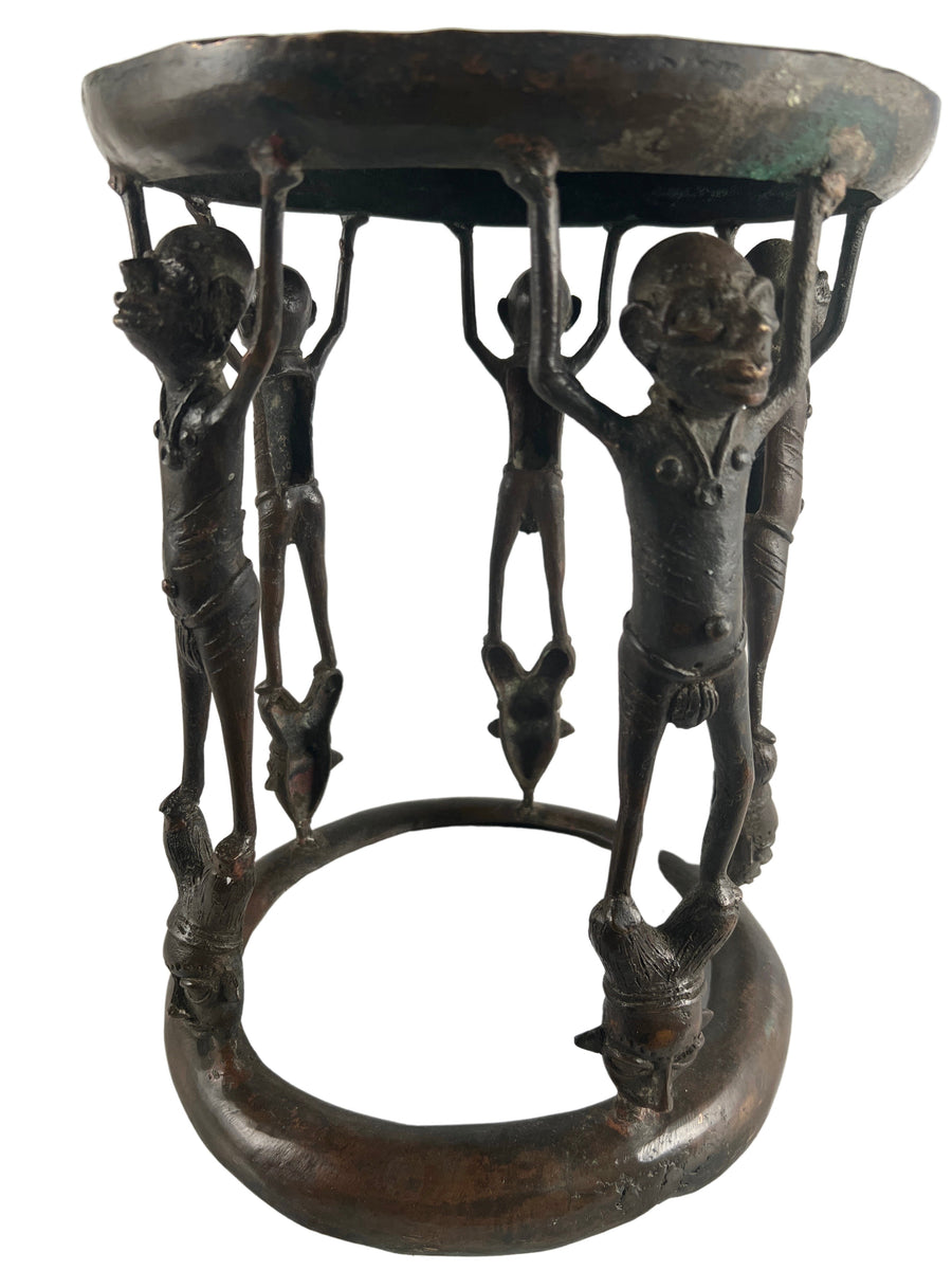 Bamoun Bronze Stool