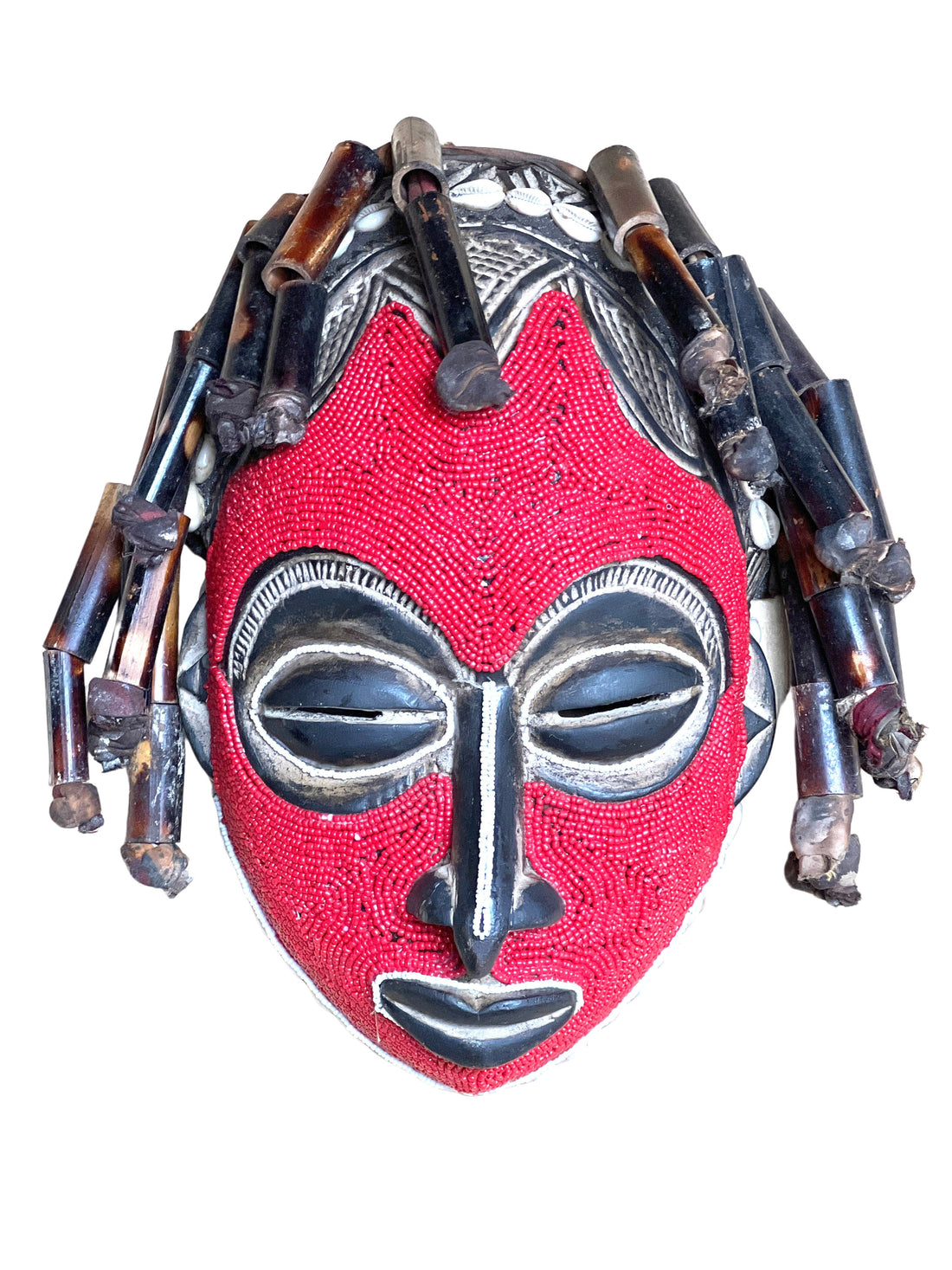 Chokwe Tribe Beaded Mask