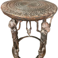 Bamoun Bronze Stool