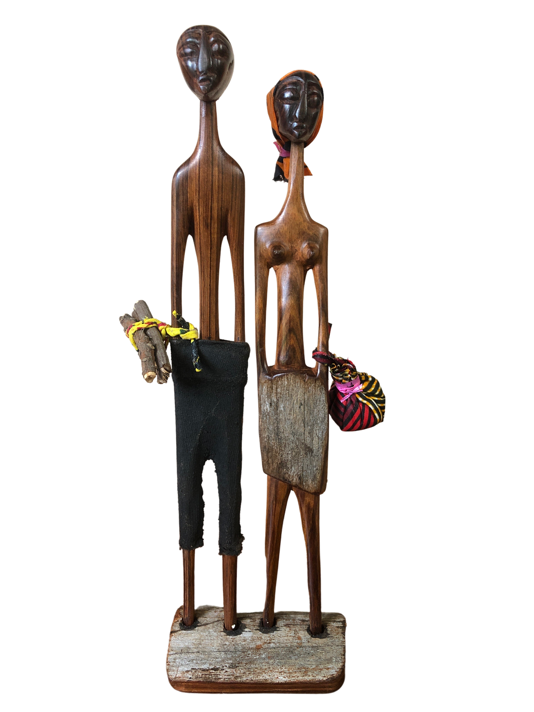 Makonde Mozambican Long Tall Couple